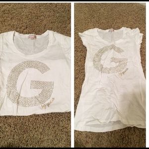 G by guess t shirt.